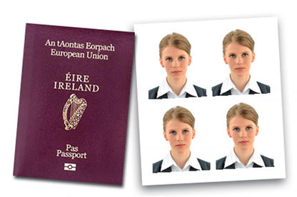 Irish Passport Photo (2 Photos)